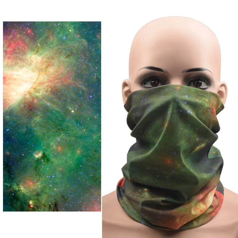  Custom Digital Printing Seamless Multifunctional Tube Neck Bandana Gaiter Face Scarf Mask for Outdoor