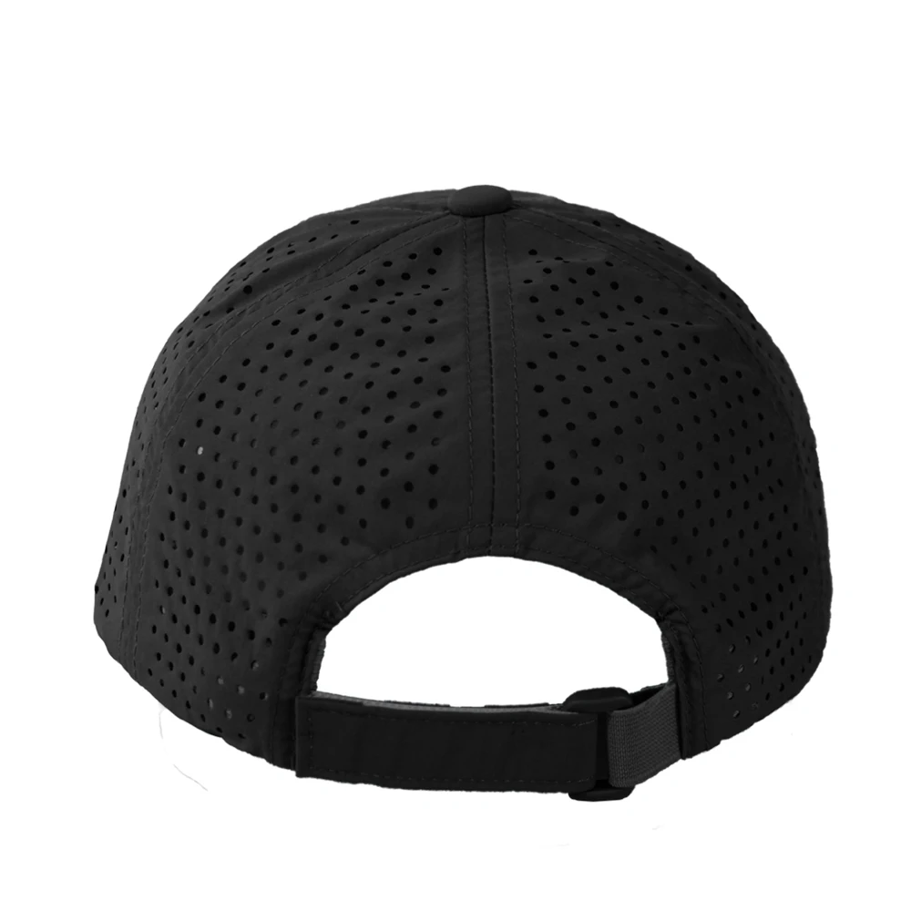 6 panel Unstructured Nylon Quick Dry Waterproof Promotion Hat golf Sport Caps Blank Baseball Cap
