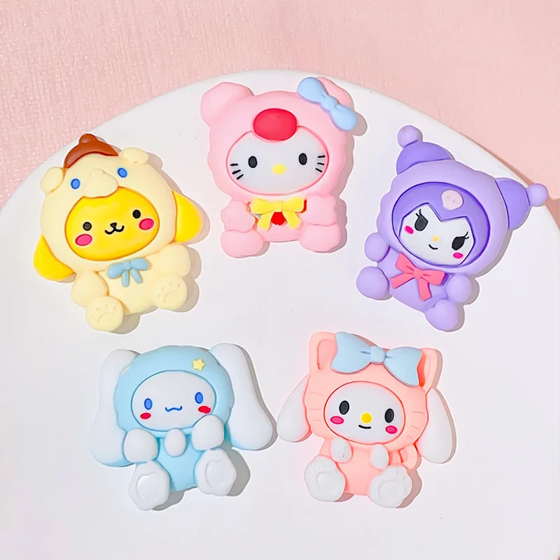 Oversized Cute Cartoon Doll Resin Accessories Resin Cat For Decoration