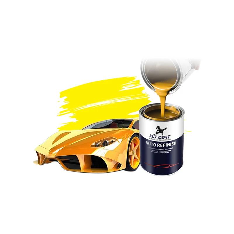 High Quality Car Refinish Paint Automotive Paint 1K Basecoat Silver Gray Metallic Factory Price