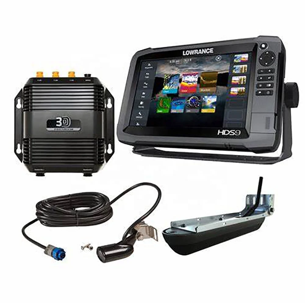 Lowrance HDS 9 Gen3 при активном изображений 3-в-1 с хорошей