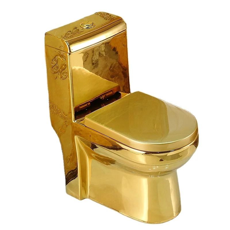 golden ceram gold color toiletrv toilets bidet hotel pumping toilet attachment