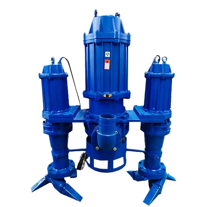 High Chromium Alloy Wear-Resistant Mud Sand Pumping High Power Vertical Submersible Slurry Pump