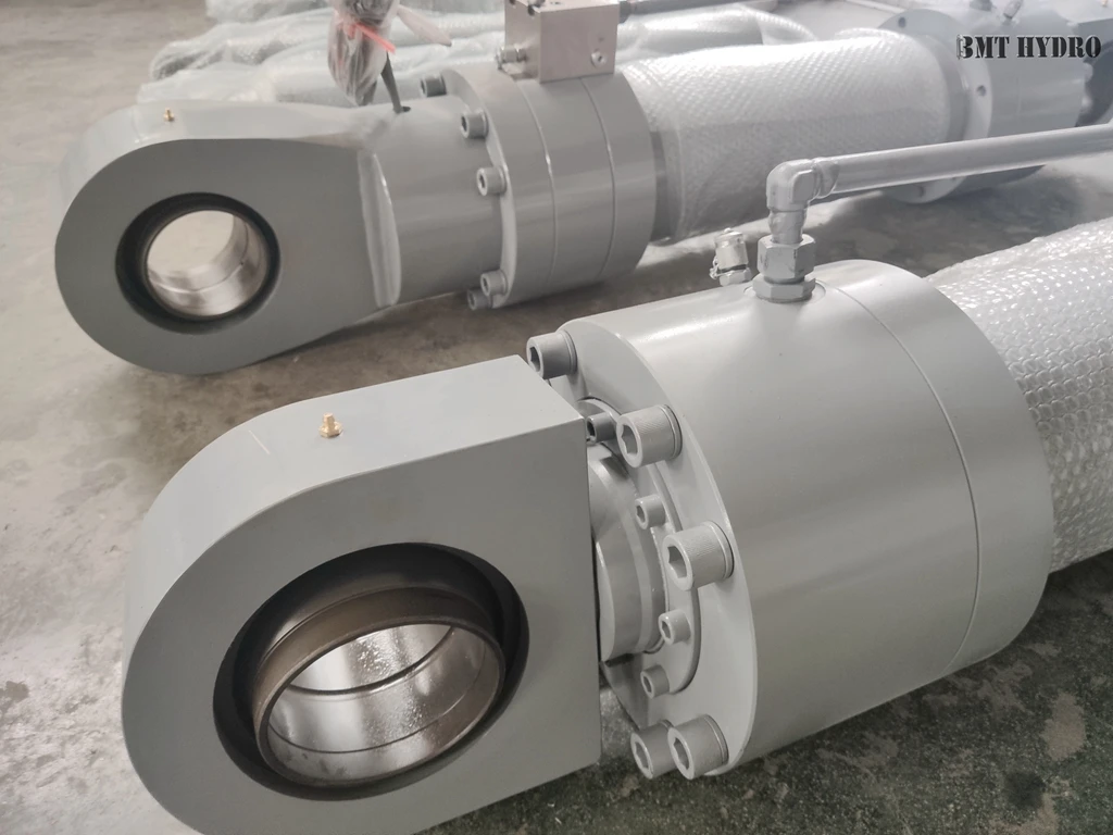 Engineering hydraulic cylinder double acting