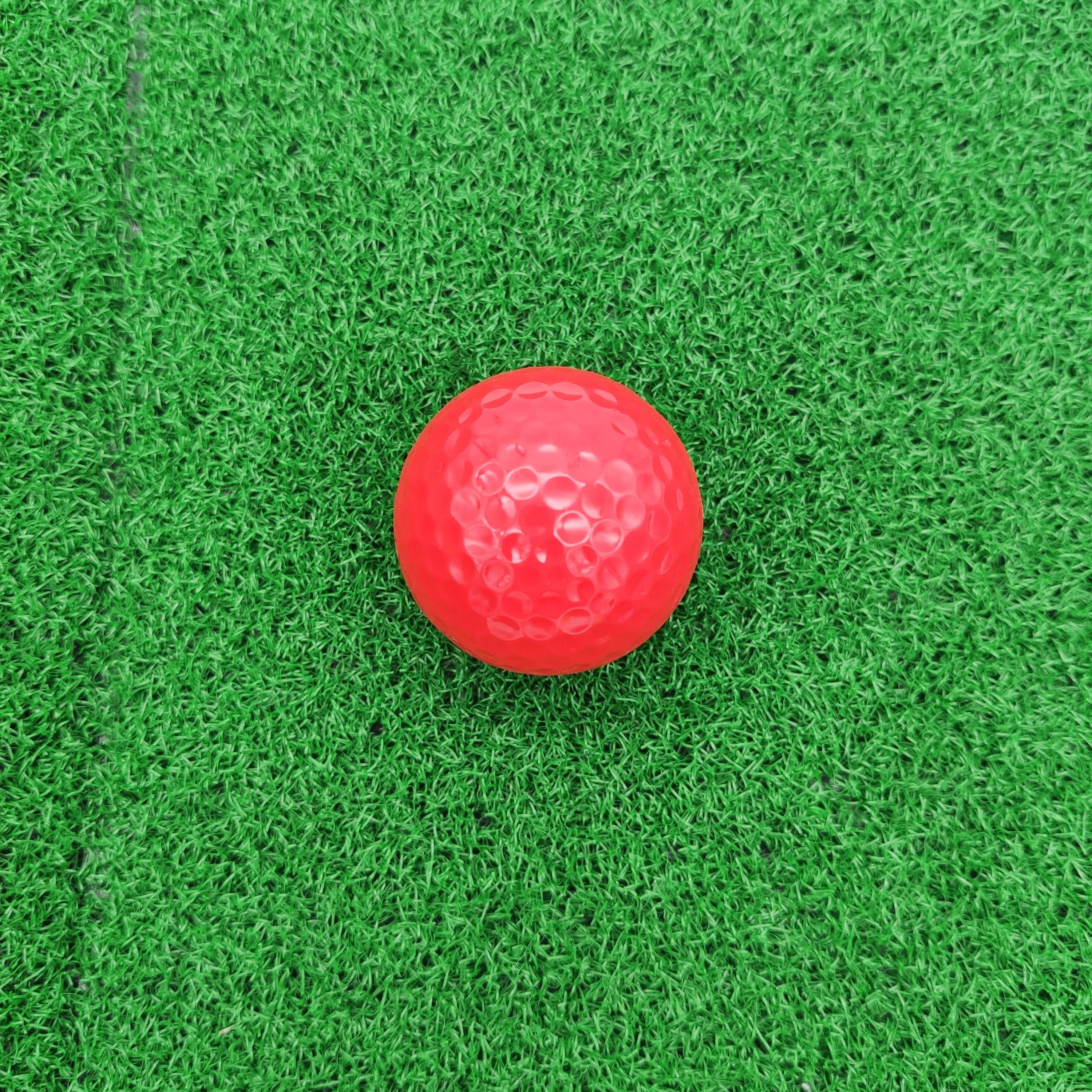 Solid beautiful colored golf Ball for golf chipping putting and mini golf course