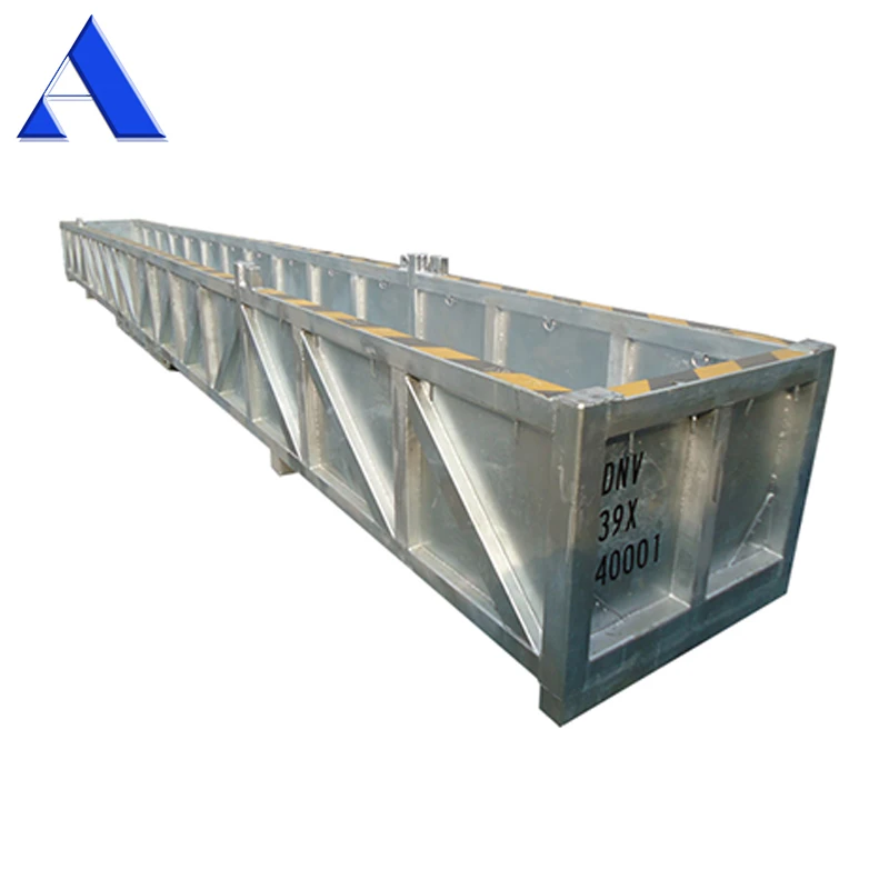 Professional Custom All Kinds of Length DNV 2.7-1 Offshore Containers Dry Cargo Basket Made from Steel Corten Steel BV Certified