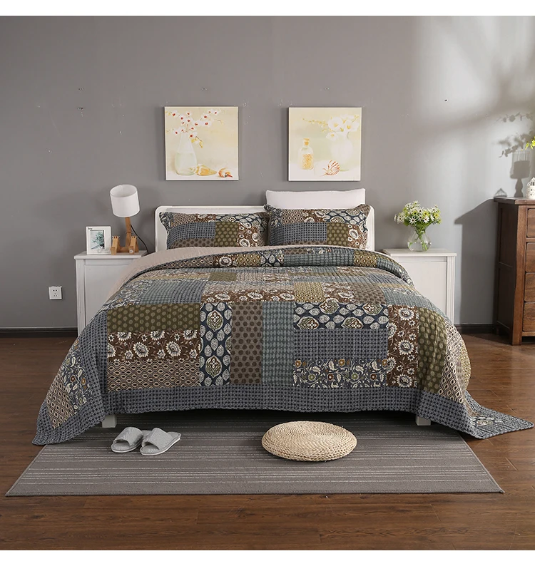 High quality microfiber handmade quilts customized size bamboo duvet more soft and comfortable king siaze duvet with curtains