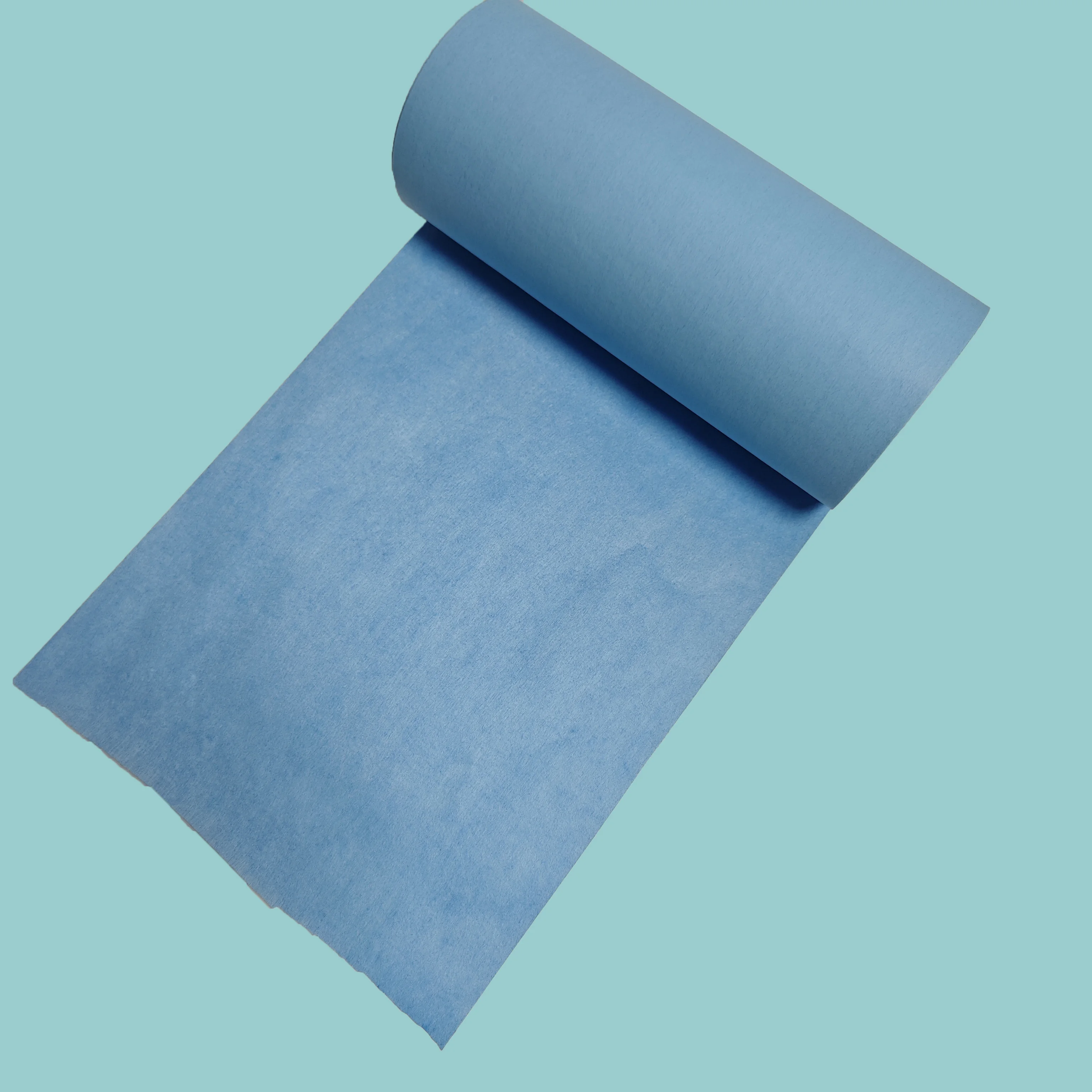 raw material  spunlace viscose +PE FILM laminated non woven fabric for making medical absorbent  pad