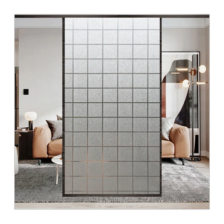 Пленка для стеклянной двери матовая офисная самоклеящаяся оконная наклейка статическая оконная пленка