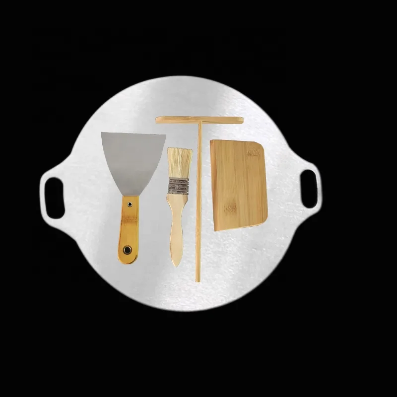 Pan Non-stick Chinese Cast Iron Wok outdoor big frying pan grill roasting pan