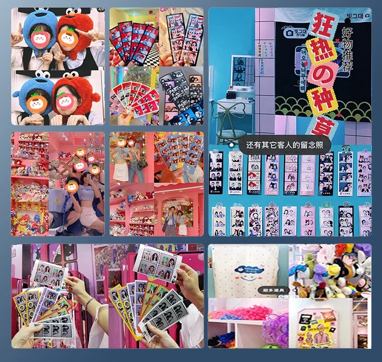 Manufacturer Portable Photo Booth Birthday Rental Permanent Magazine Stationary Image Chiosco Portable Photo Booth