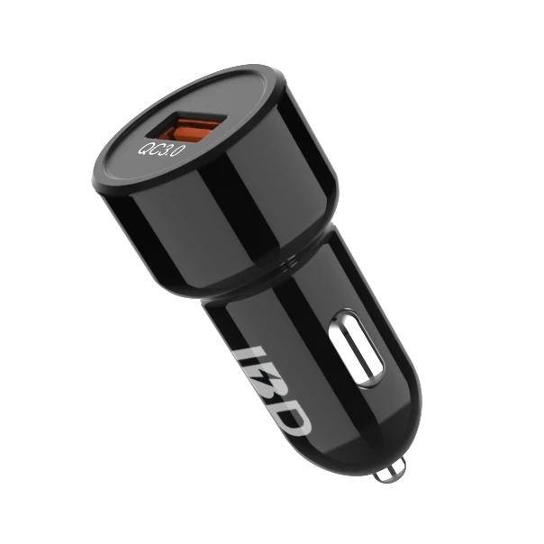Новое высококачественное быстрое зарядное устройство Mini QC3.0 usb автомобильное с 1 портом для мобильного телефона