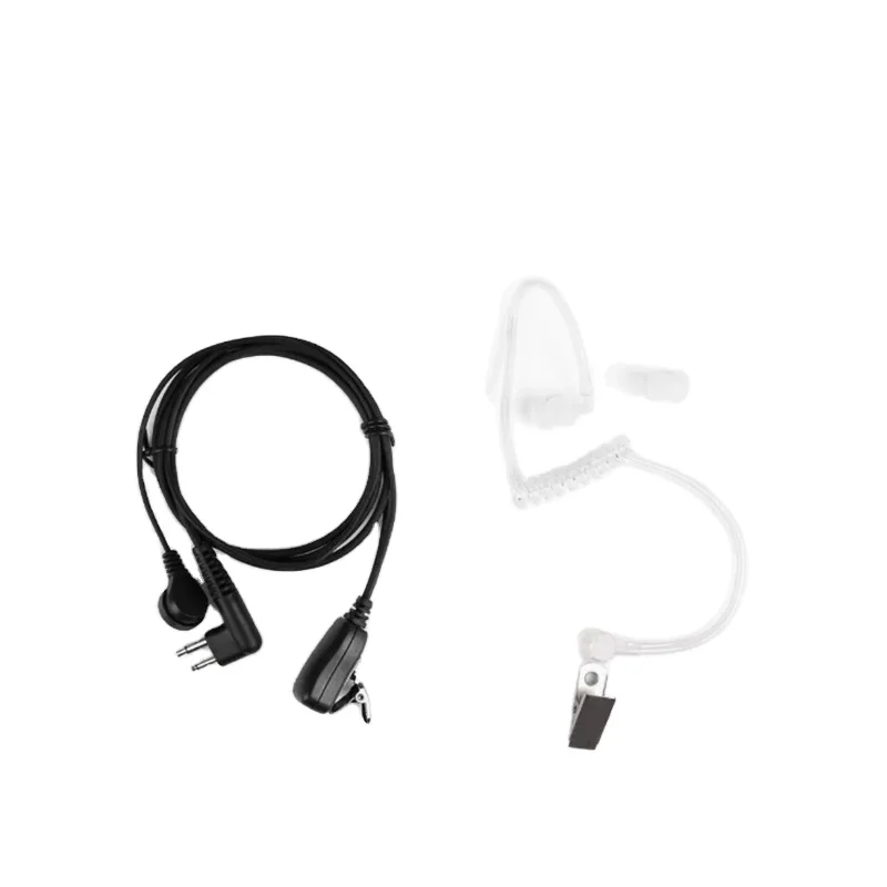 The walkie-talkie earphone air duct headphone suitable for  GP68/88/300 and other M jack radios