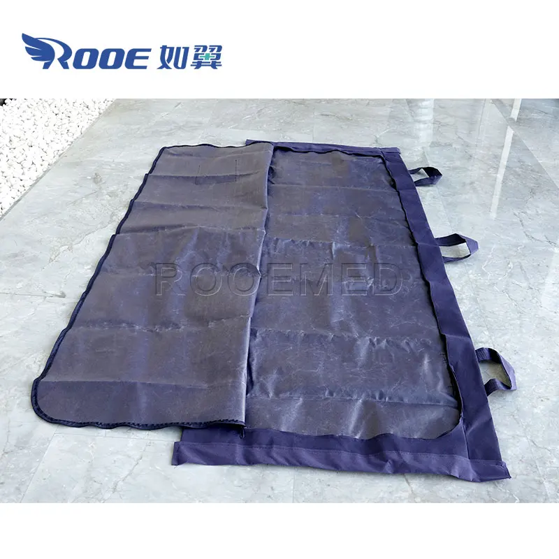 PP+PE Non-woven Fabric 6 Handles Heavy Duty Corpse Cadaver Dead Body Bag for Dead Bodies