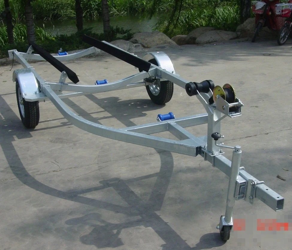 
Factory made single axle Small Mechanical Brake 4.7m boat trailer CT0101 