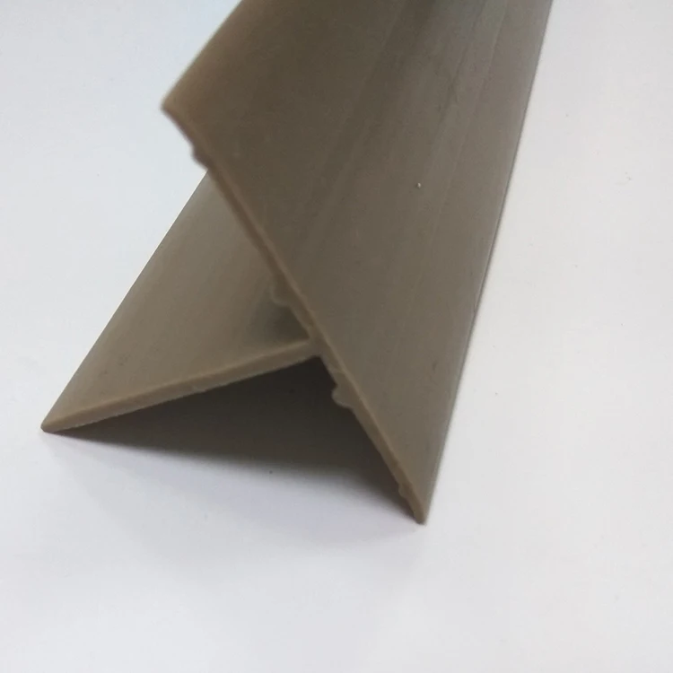 Oem Plastic Products T Shape Pvc Plastic Extrusion Profile