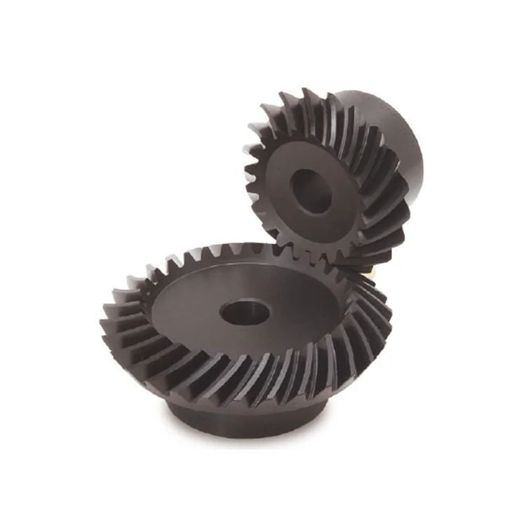 
Precise Custom machining Steel Finished Bore Spiral Bevel Gear Supplier 