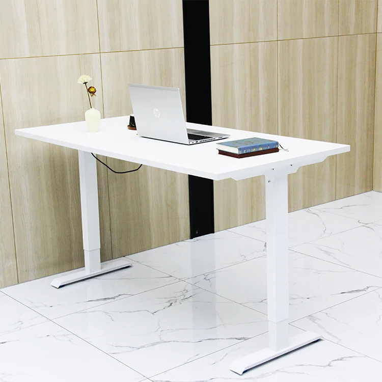 electric height adjustable desk frame with extension leg