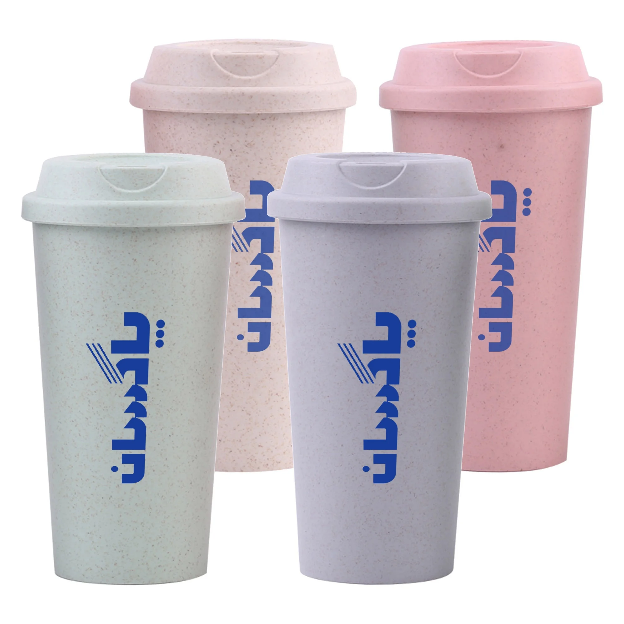 Ecofriendly 550ml Double Walled Reusable Bamboo and PP Tumbler Coffee Cup Promotional Gifts EK006 Fresh Bamboo Cup in Stock
