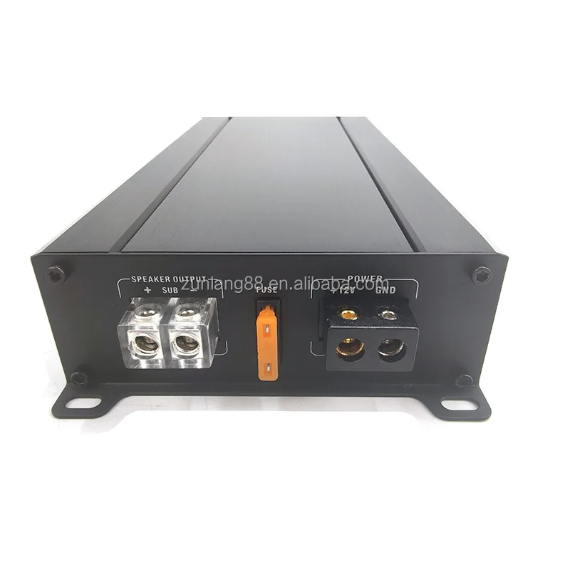 Monoblock Class D Car Amplifier 12V Auto RMS Power with Crossovers Single Channel subwoofer amplifier car audio mono amp