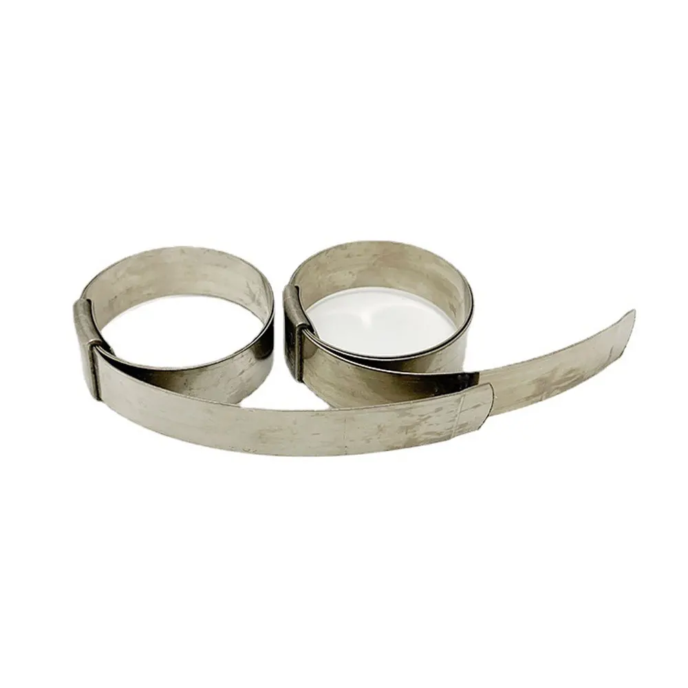 Hose Clamp Center Throbbing Performed Band SS center Punch Hose Clamp