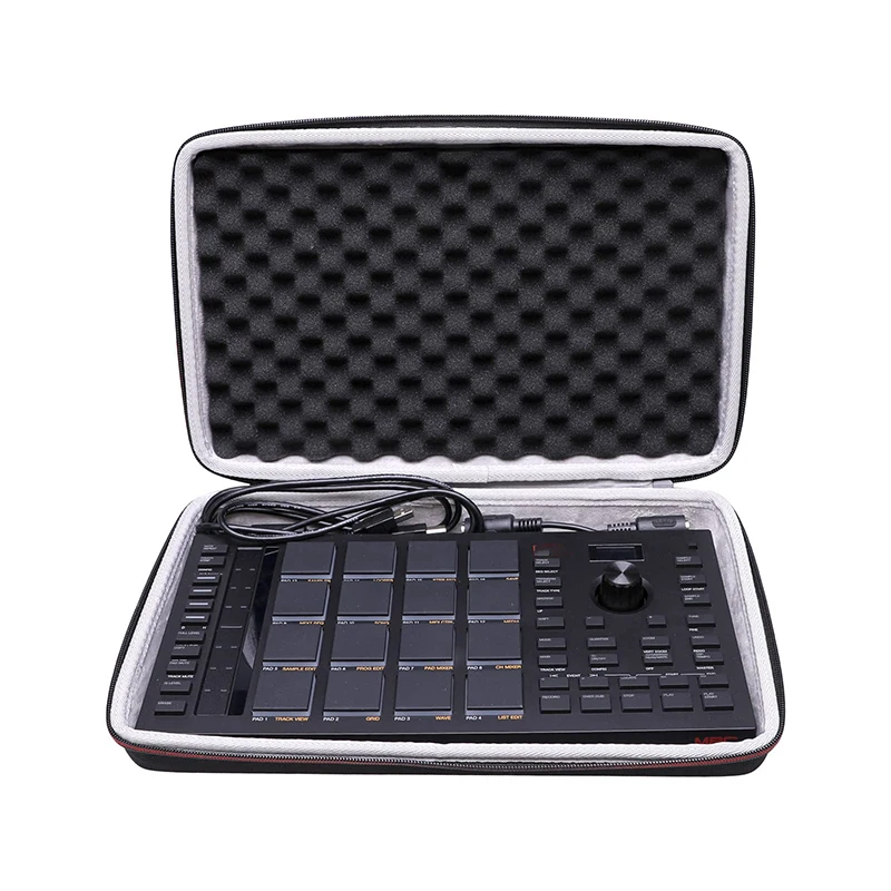 For Keyboard Travel Case for Outdoor Carrying Protective EVA Hard Shell Custom Size Organizer Zipper Pouch Mesh Organizer Piano