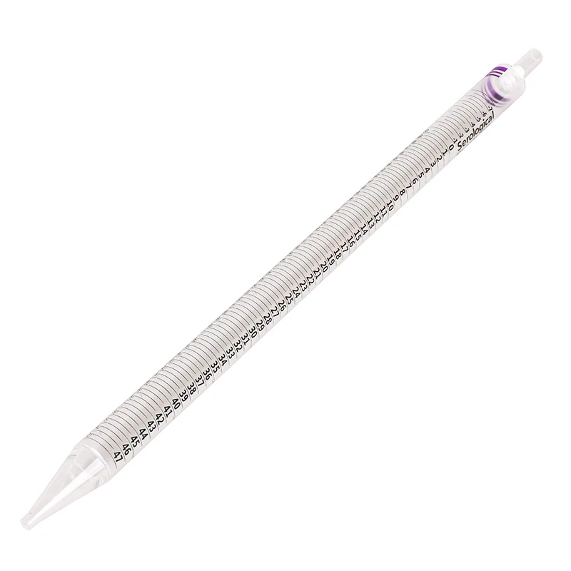 Manufacturer laboratory DNAse RNAse free plastic sterile graduated serological pipette for research