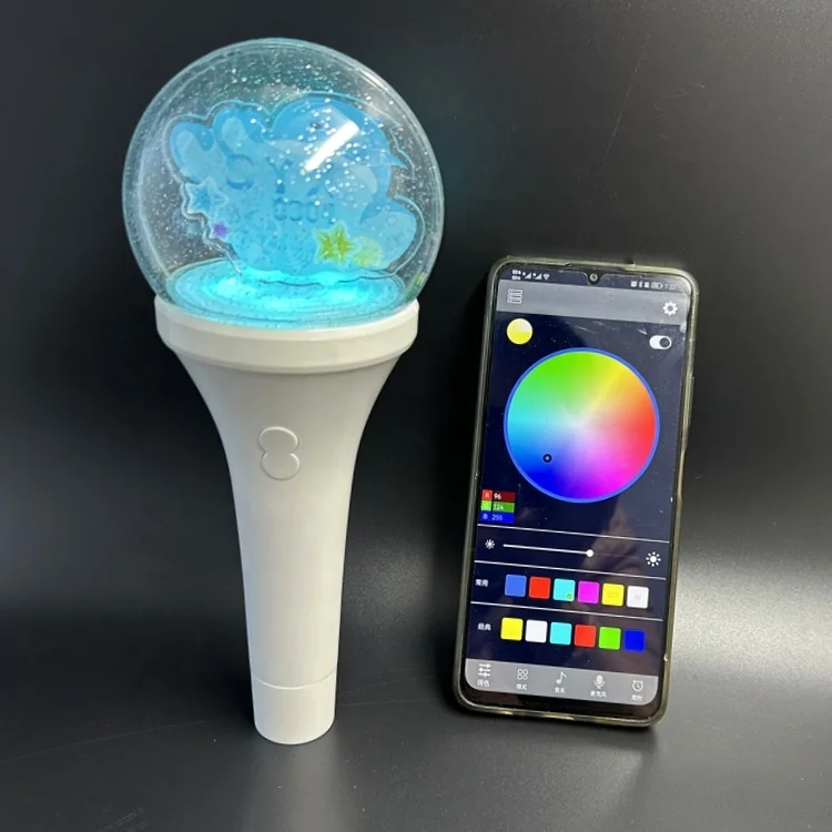 luminous stick party & holiday supplies light stick concert cheer up accessory flashing colors led app control custom lightstick