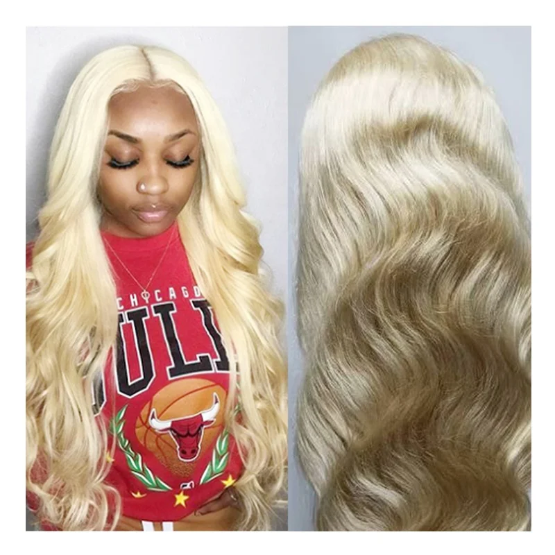 613 Honey Blonde HD Lace Frontal Human Hair Wigs 13x1,4x4,13x4 Body Wave Swiss T Part Lace Front Wig for Black Women