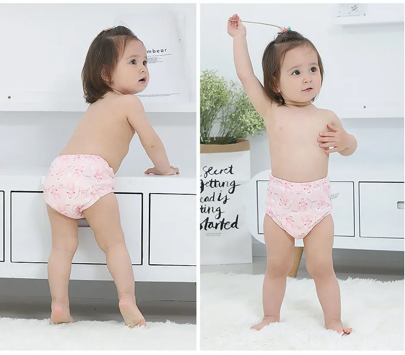 
2020 hot sell cotton baby training pants baby Trainers Potty Pants cloth diaper 