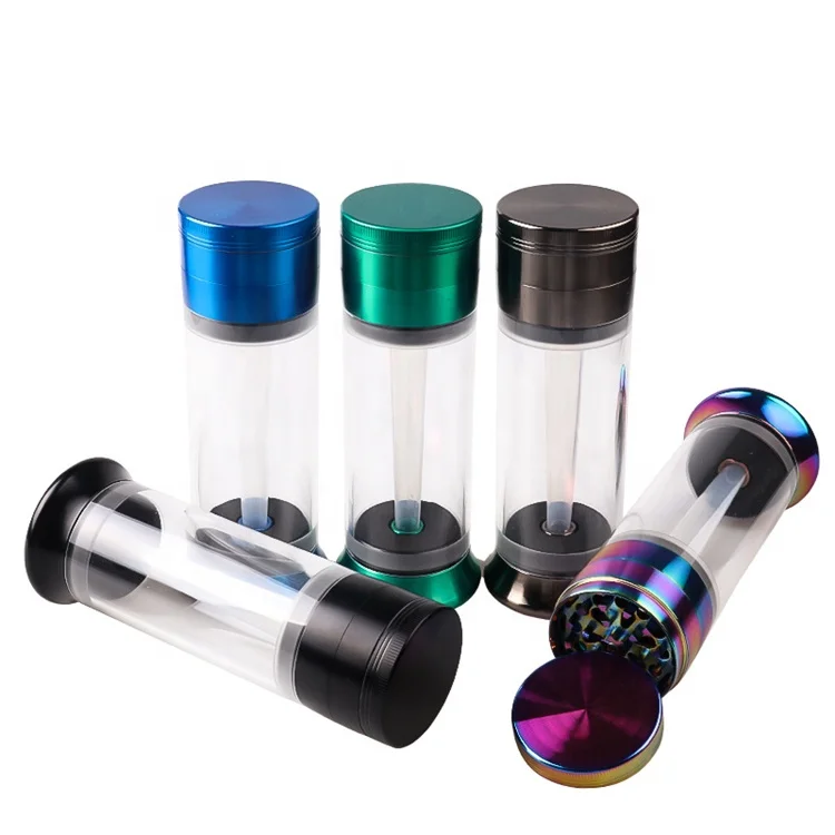2022 жернов для трав, новый дизайн 3 слоя УФ-фильтр 52 мм с цинковый сплав ручной измельчитель для конус травы наполнитель