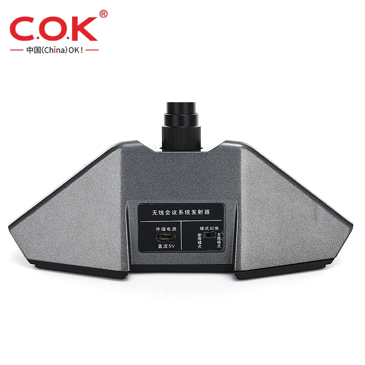 Noise cancelling Aluminum  8 Channels Uhf cordless mics Microphone professional wireless gooseneck microphone