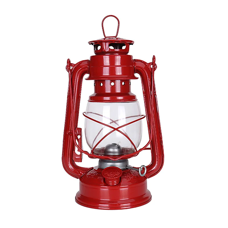 235 Portable Wind Classic Red oil kerosene hurricane lamp lantern