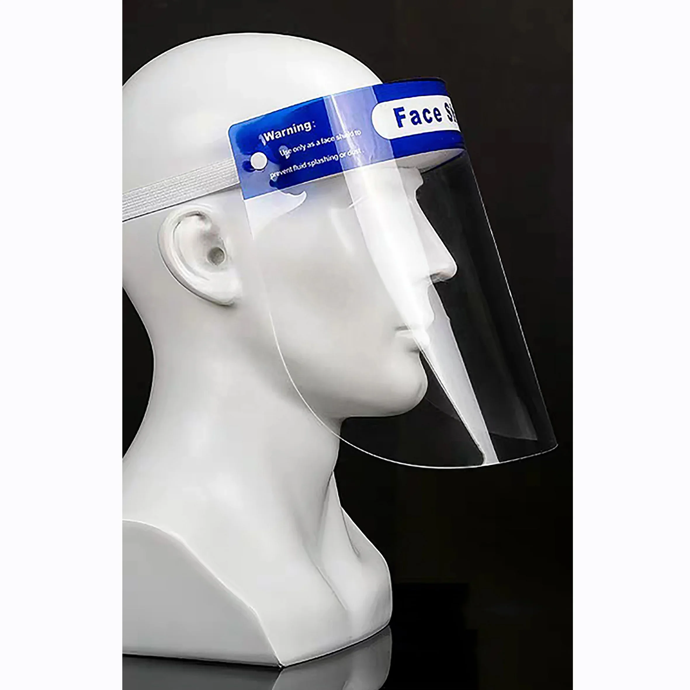 Stock Anti Fog Face Cover Transparent Safety Face Visors Disposable Protective Face Shield