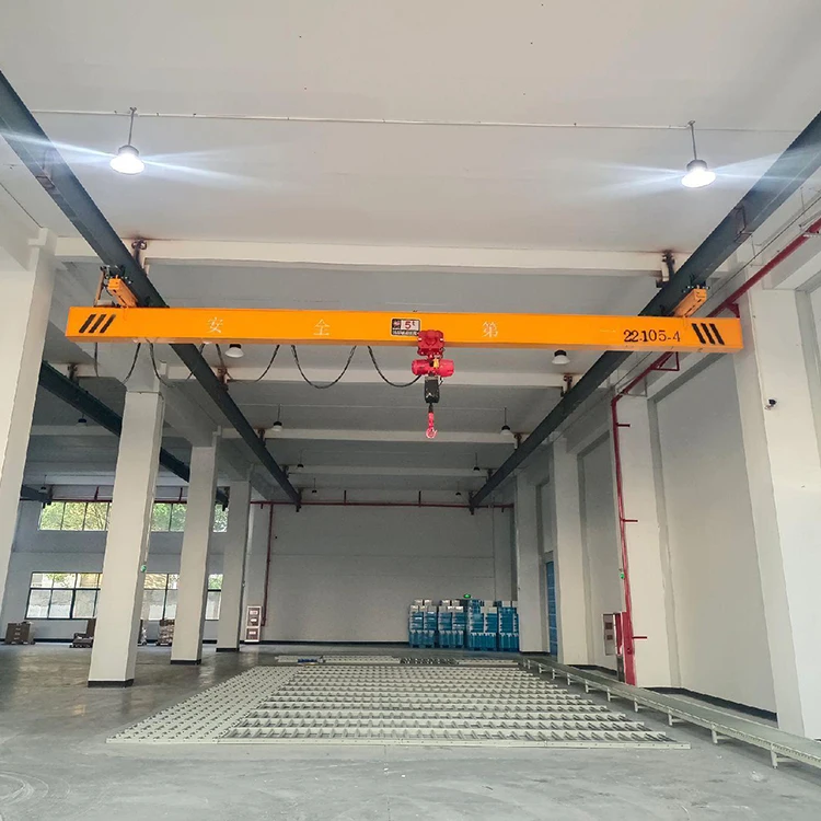 3ton 5ton 6ton 7ton 10 ton Workshop LX Type Under Hanging Suspension Single Girder Electric Bridge Crane