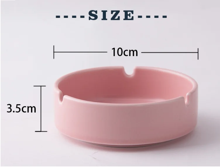 No minimum MOQ support OEM and ODM wholesale luxury designer custom logo ceramic car cigar ashtray outdoor for Office