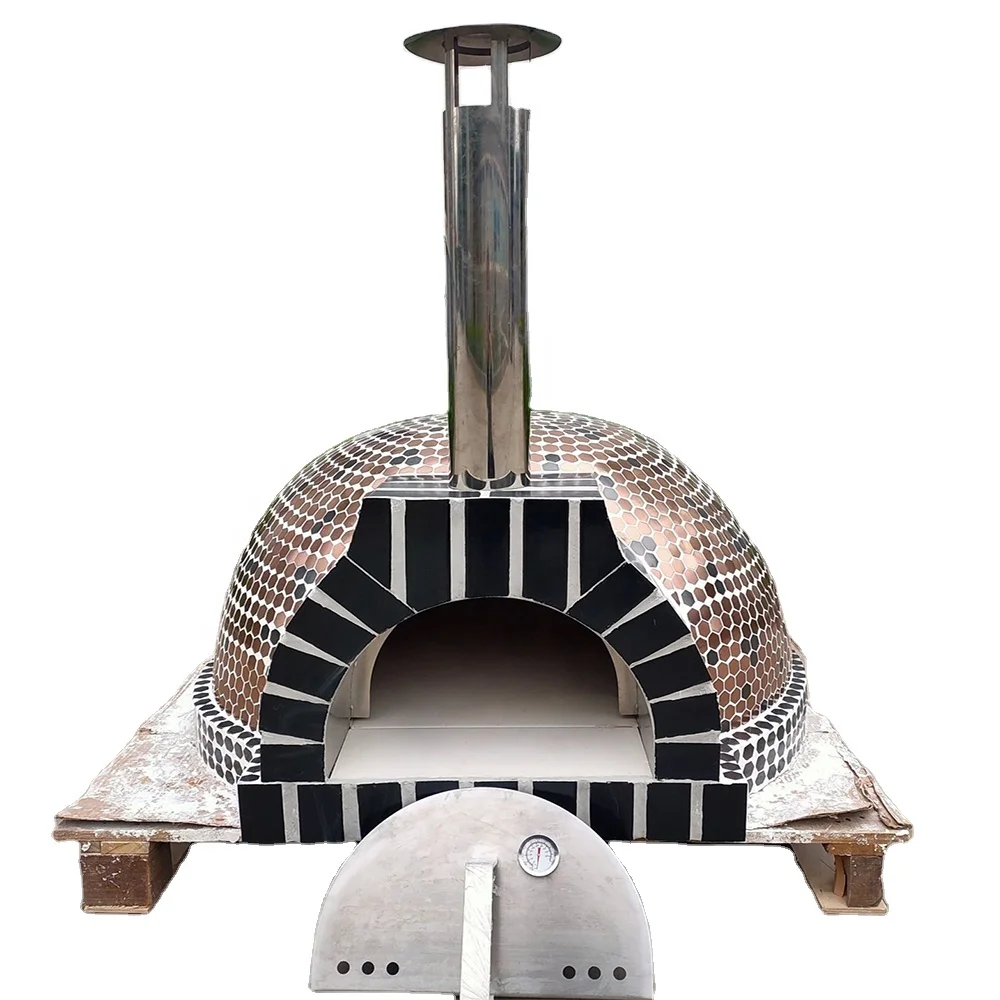 outdoor firebrick clay indoor steel wood pizza oven stone commercial designs 2000w home pizza baking oven