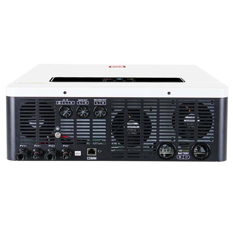 High efficient pure sine wave 8000 watt 10KW off grid on grid hybrid inverter with 160A MPPT controller charging