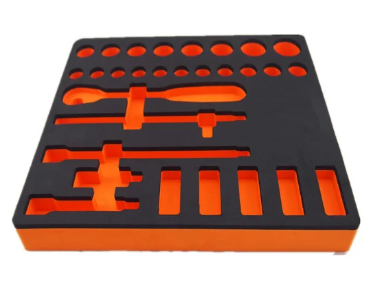 Custom EVA Foam Insert Die Cut CNC Milled Protective Tools Organizer Accessories Packaging Foam Box of Sponge Inlay
