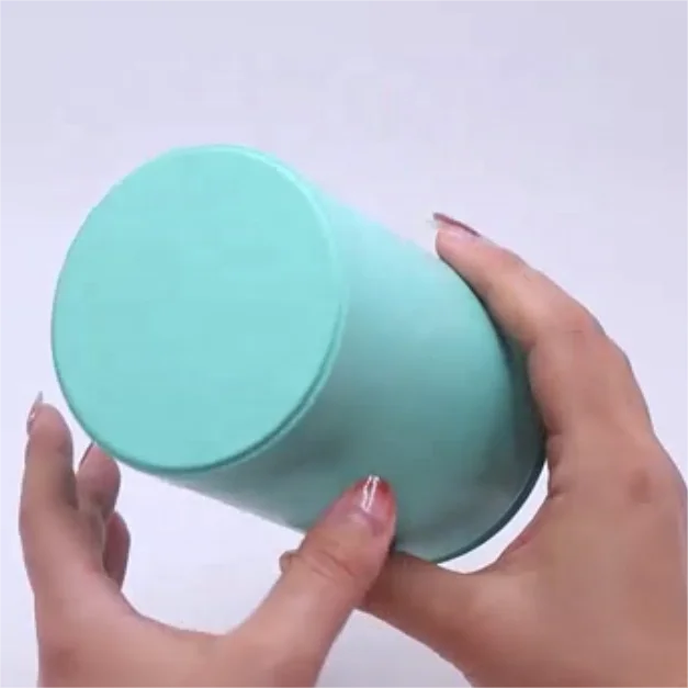 Laser engraved screw top tins welder weld round lid coffee tin can tea metal tins container with lid