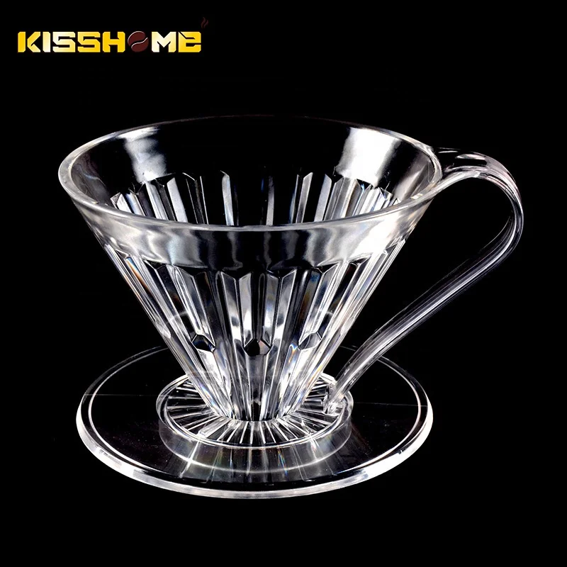 Coffee Funnel Drippe Heat-resistant resin Filter Cup Pour Over Coffee Maker Barista Accessories Cafe Maker Funnel Dripper