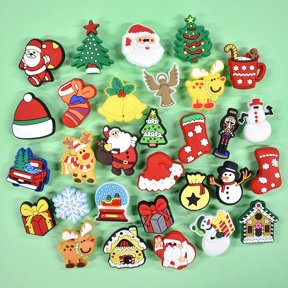 2023 New Arrival Pvc Christmas Shoe Charms Nightmare Before Christmas Themed Luxury Charms Shoe Parts Accessories For Shoes
