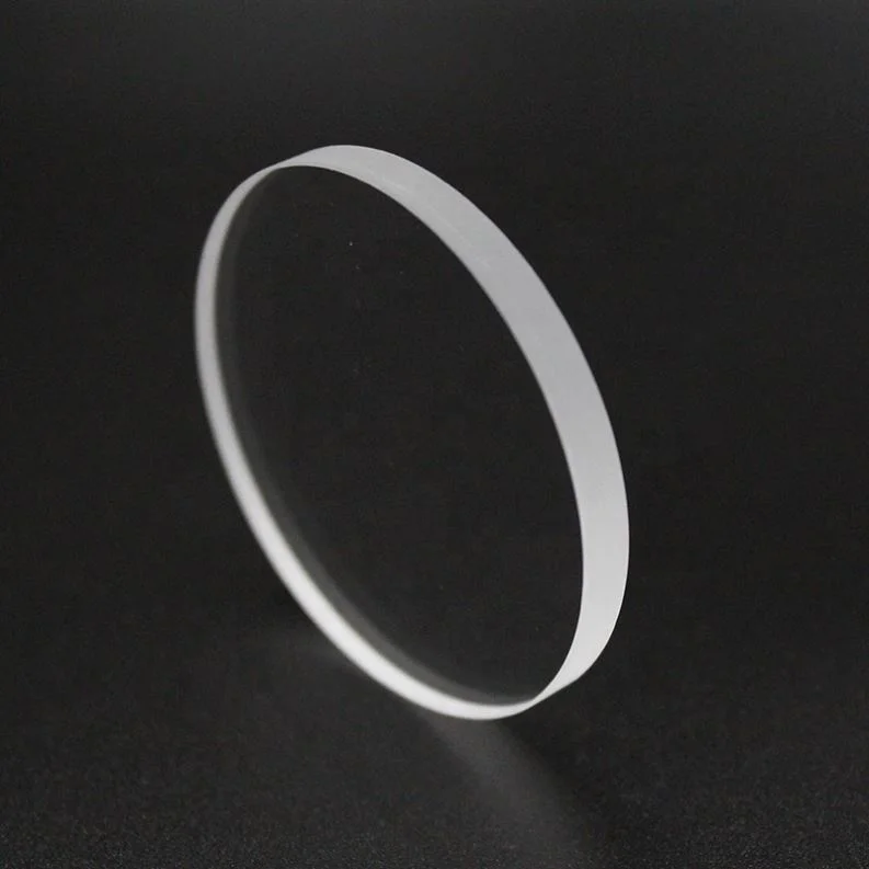 Factory Custom Round Borofloat Glass Discs H-PZ33 For Lighting Cover Sheet