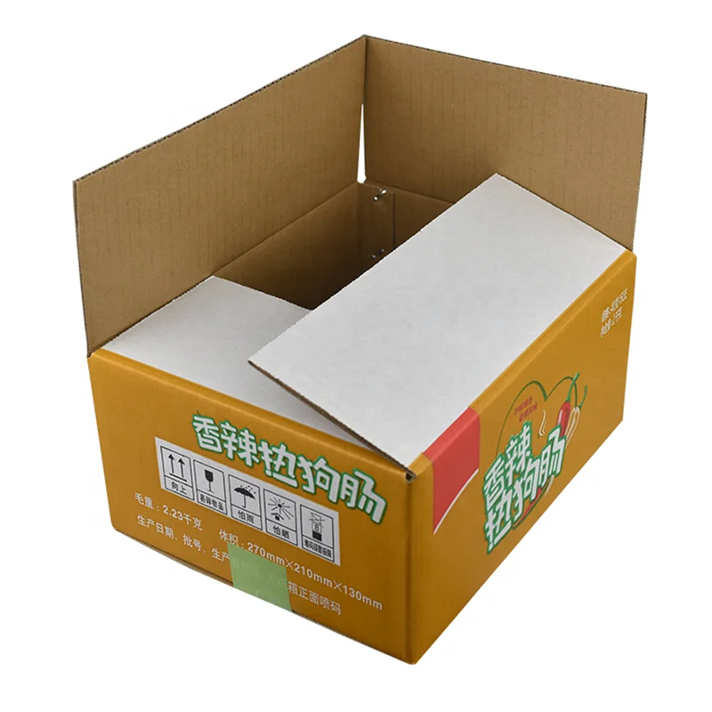 Custom Logo Cake/Tea/Vegetable Cardboard Kraft Food Packaging  Box Corrugated Paper Carton Boxes Paper Milk Carton Boxes