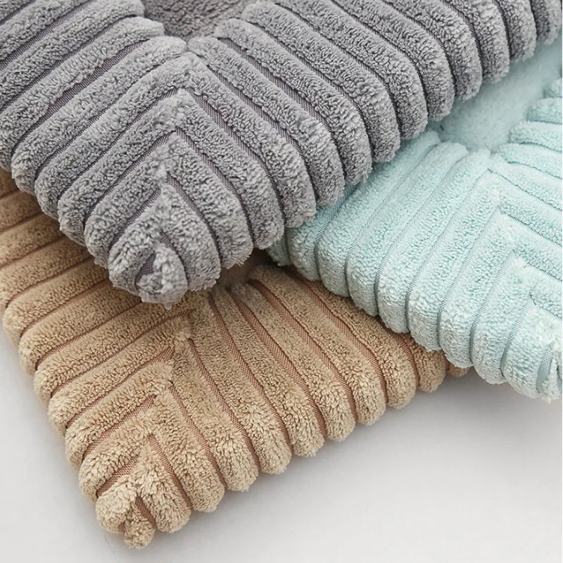 Super Soft Thick Memory Foam Bath Rug Flannel Absorbent Shower Mat Non Slip Bathroom Mat