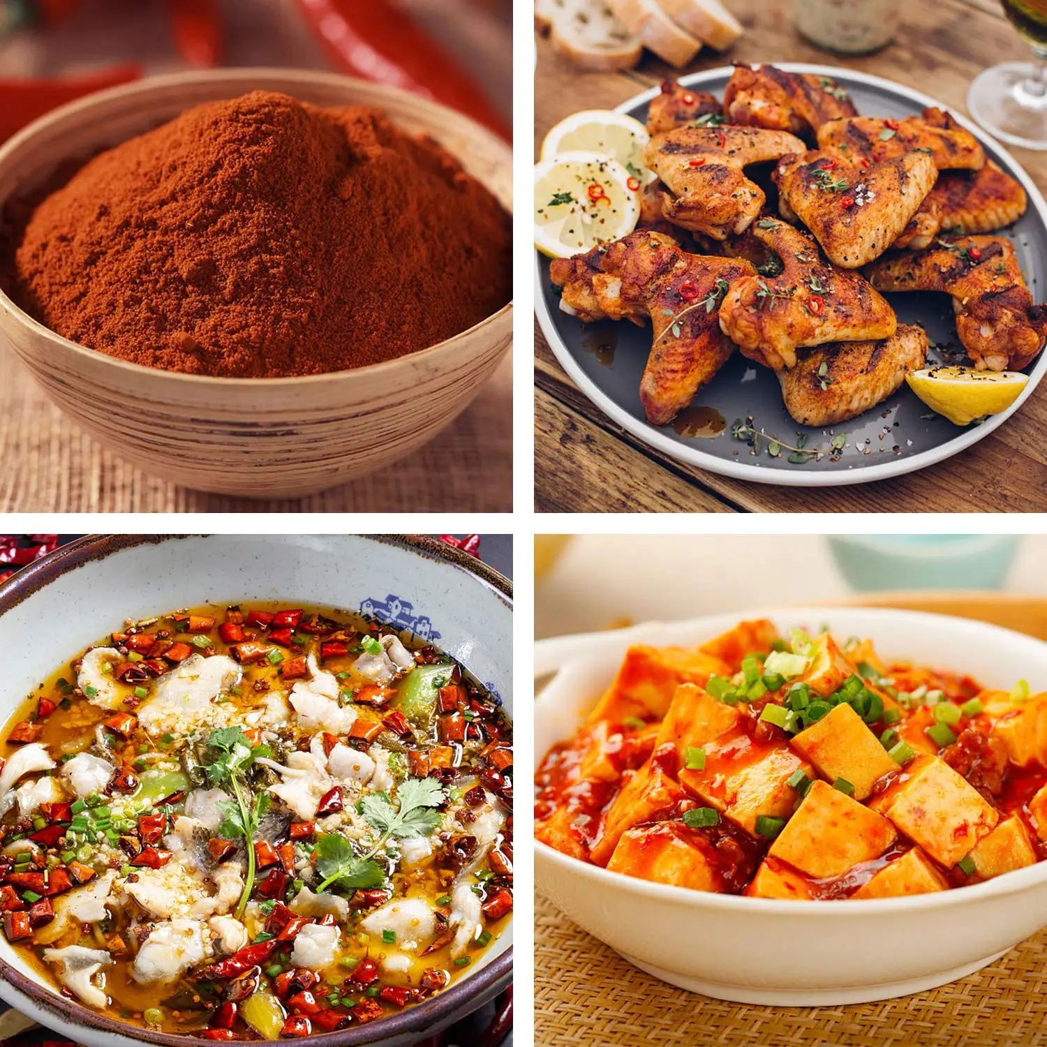 
Authentic Gansu Red Pepper and Pepper Granules Pepper Powder Seasoning 