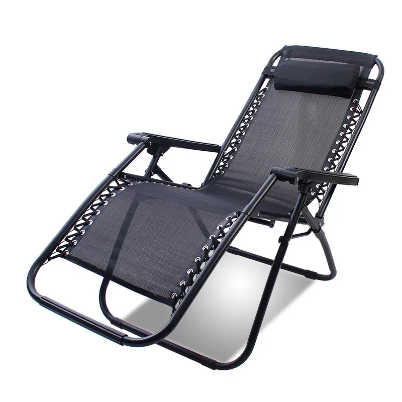 Wholesale Modern Folding Office Relax Sleeping Outdoor Camping Lounge Recliner Metal Beach Reclining Chair