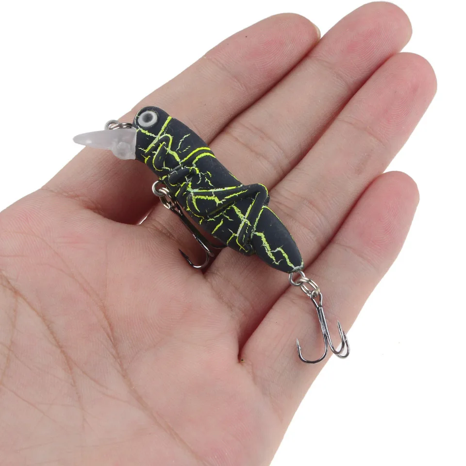 3.5G/5.5CM Cicada Fishing Lure Insect Baits Wobblers Popper Crankbait For Carp Fishing Hard Plastic Baits
