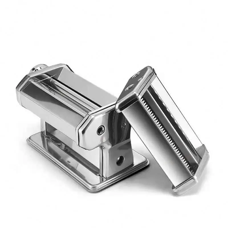 WONDERFUL High Quality Pasta Maker Machine Stainless Steel Pasta Roller Machine Manual Stainless Noodle Maker Machine