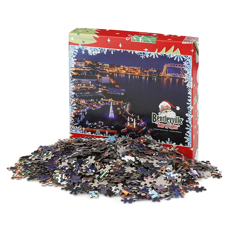 Custom 1000pcs Cartoon Paper Jigsaw Puzzle Collection for Puzzle
